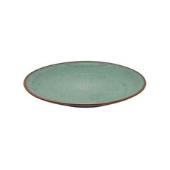Šķīvis otrajam ēdienam, 19,5 cm, tumši zaļa zīlīte цена и информация | Посуда, тарелки, обеденные сервизы | 220.lv