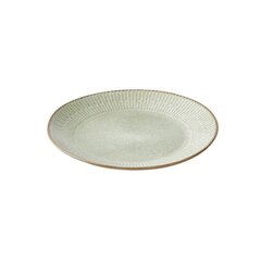Deserta šķīvis, 22 cm, zaļš, reljefaina cena un informācija | Trauki, šķīvji, pusdienu servīzes | 220.lv