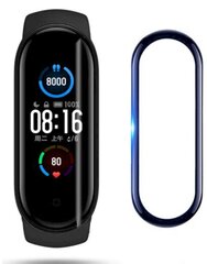 Защитное стекло Fusion Nano 9H для экрана часов Xiaomi Mi Band 6, черное цена и информация | Аксессуары для смарт-часов и браслетов | 220.lv