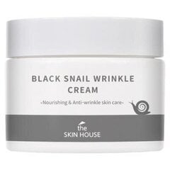 Крем против морщин The Skin House Black Snail Wrinkle Cream 50 мл цена и информация | Наносите на чистую кожу лица. Подержите около 10-15 минут и смойте водой. | 220.lv