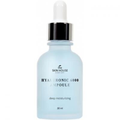 Skin House Hyaluronic 6000 ampulas hialuronskābes mitrinošs serums 30ml cena un informācija | Serumi sejai, eļļas | 220.lv