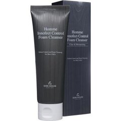 The Skin House Homme Innofect Control Foam Cleanser Tīrīšanas putas vīriešiem 120ml cena un informācija | Sejas ādas kopšana | 220.lv