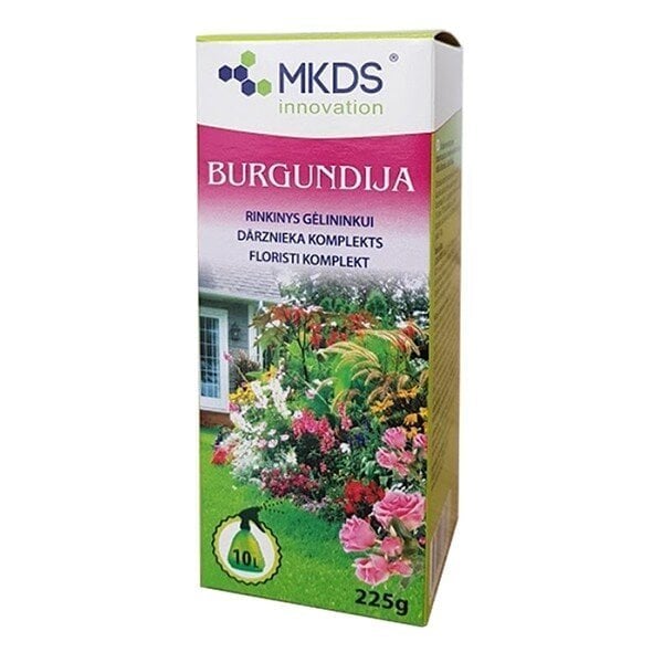 MKDS BURGUNDY komplekts floristam, 225 g cena un informācija | Augu kopšanas līdzekļi | 220.lv