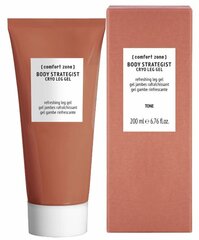 Atsvaidzinošs kāju krēms noguruma novēršanai Comfort Zone Body Strategist Cryo Leg Gel, 200 ml cena un informācija | Ķermeņa krēmi, losjoni | 220.lv