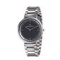 Vīriešu pulkstenis Pierre Cardin Belleville Park Black Stainless Steel Link Watch cena un informācija | Vīriešu pulksteņi | 220.lv