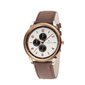 Vīriešu pulkstenis Pierre Cardin Pigalle Nine Silver Rose Gold Leather Watch cena un informācija | Vīriešu pulksteņi | 220.lv