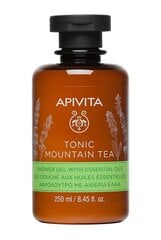 Dušas želeja ar kalnu tēju Apivita Tonic Mountain Tea, 250 ml  cena un informācija | Apivita Smaržas, kosmētika | 220.lv