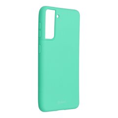 Roar Colorful Jelly maciņš priekš Samsung Galaxy S21, gaiši-zaļš cena un informācija | Telefonu vāciņi, maciņi | 220.lv