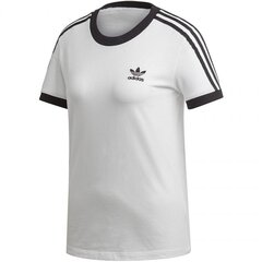 Sporta T-krekls sievietēm Adidas 3 Stripes Tee W ED7483, balts cena un informācija | Sporta apģērbs sievietēm | 220.lv