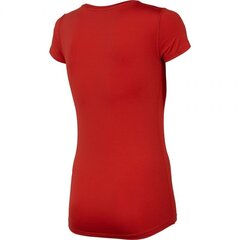 Спортивная футболка женская 4F W NOSH4 TSDF002 62S, красная цена и информация | Спортивная одежда для женщин | 220.lv