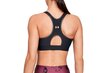 Sporta krūšturis sievietēm Under Armour Mid Keyhole Graphic Bra 1344333-001, melns cena un informācija | Sporta apģērbs sievietēm | 220.lv