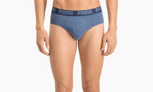 Puma Trikotāžas Apakšveļa Basic Brief Blue 889100 21/L цена и информация | Мужские трусы | 220.lv