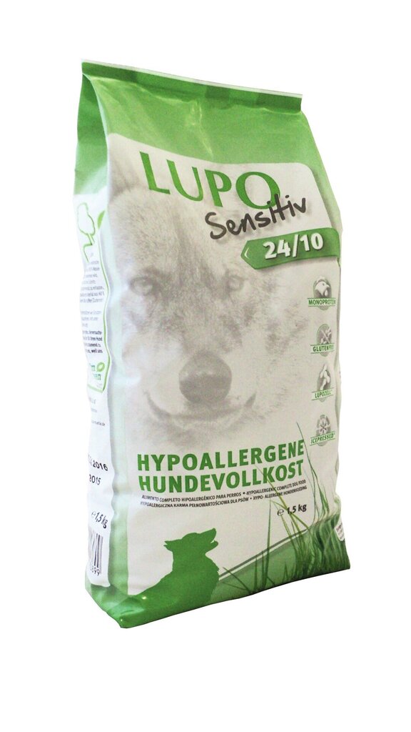 Markus Muhle Lupo Sensitiv 24/10 Hipoalergēns aktīviem suņiem - 5 kg цена и информация | Sausā barība suņiem | 220.lv