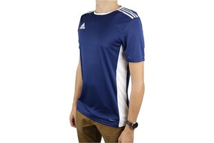 Sporta T-krekls vīriešiem Adidas Entrada 18 CF1036 (44253), zils цена и информация | Мужская спортивная одежда | 220.lv