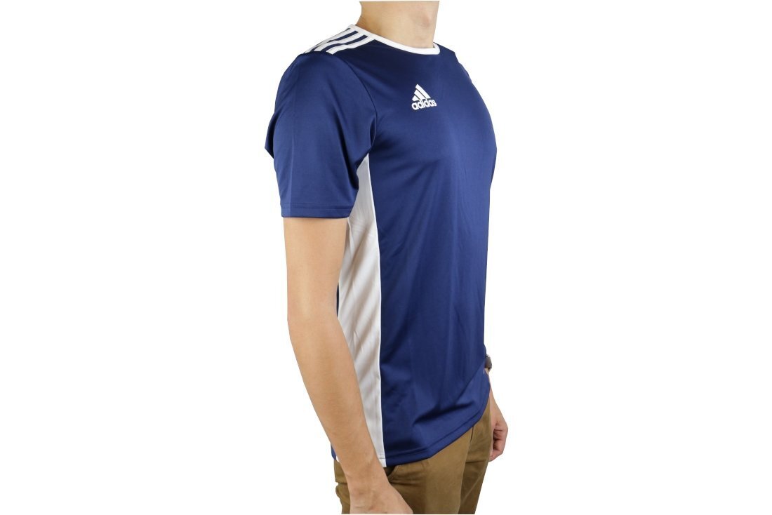 Sporta T-krekls vīriešiem Adidas Entrada 18 CF1036 (44253), zils цена и информация | Sporta apģērbs vīriešiem | 220.lv