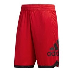 Basketbola šorti vīriešiem Adidas Badge of Sport M DX6744, sarkani cena un informācija | Sporta apģērbs vīriešiem | 220.lv