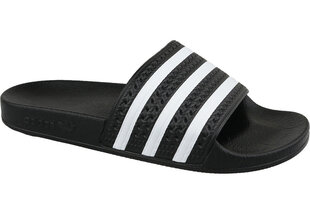 Iešļūcenes vīriešiem Adidas Originals Adilette 280647, melnas цена и информация | Мужские шлепанцы, босоножки | 220.lv