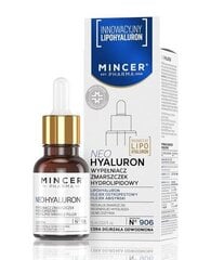 Sejas grumbu redzamību mazinošs serums Mincer Pharma Neo Hyaluron Nr. 906, 50 ml cena un informācija | Serumi sejai, eļļas | 220.lv