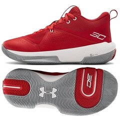 Kedas zēniem Under Armor GS SC 3Zero IV Boys Jr 3023918600, sarkanas cena un informācija | Sporta apavi vīriešiem | 220.lv