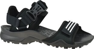 Мужские сандалии Adidas Cyprex Ultra Sandal EF0016, черные цена и информация | Мужские шлепанцы, босоножки | 220.lv