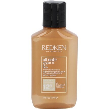 Matu eļļa Redken All Soft Argan-6 Oil, 111 ml цена и информация | Matu uzlabošanai | 220.lv