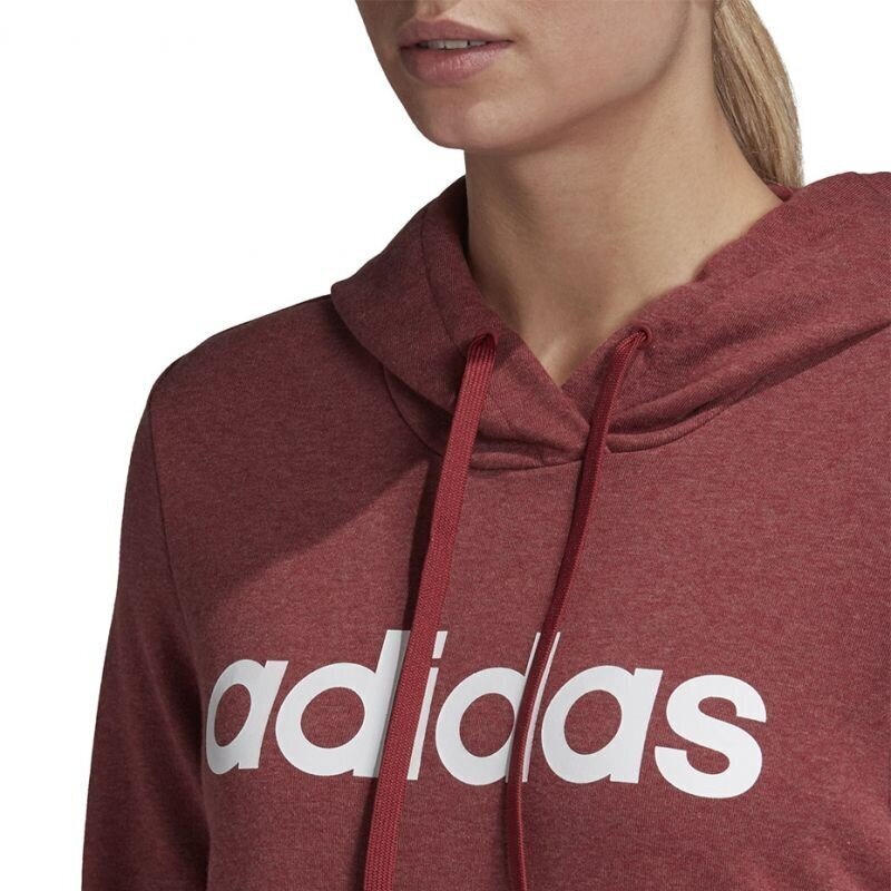 Džemperis sievietēm Adidas Essentials Linear OH HD, brūns GD2960 cena un informācija | Jakas sievietēm | 220.lv