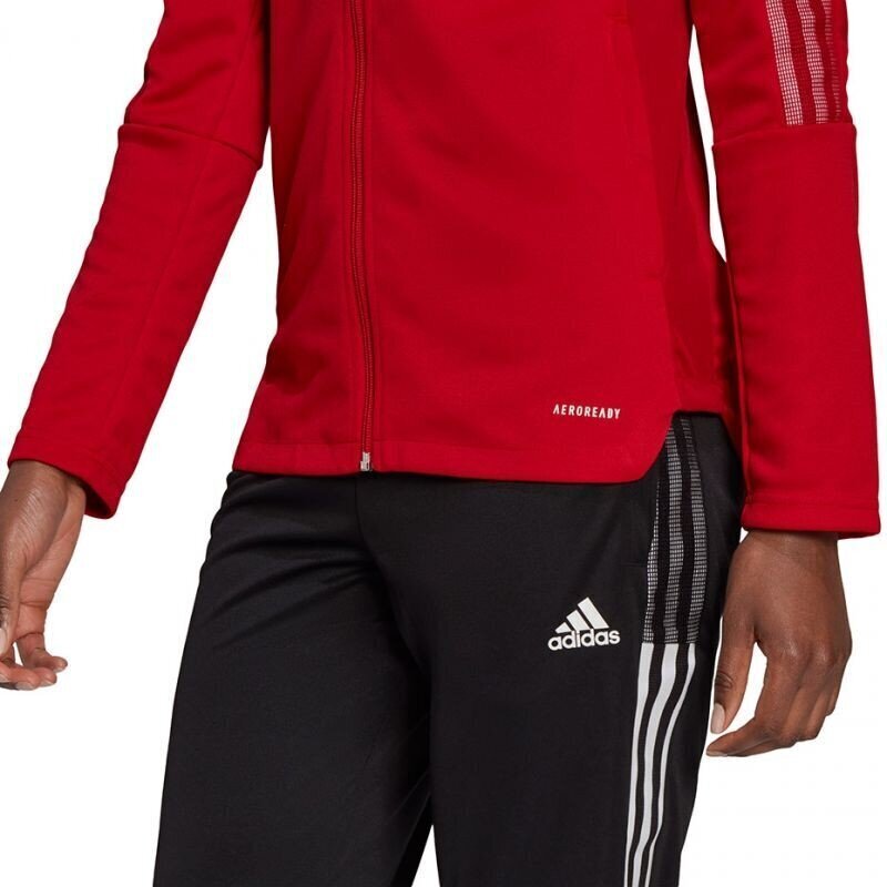 Sieviešu džemperis Adidas Tiro 21 Track W GM7305, sarkans cena un informācija | Jakas sievietēm | 220.lv