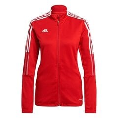 Джемпер женский Adidas Tiro 21 Track W GM7305, красный цена и информация | Adidas Женская одежда | 220.lv