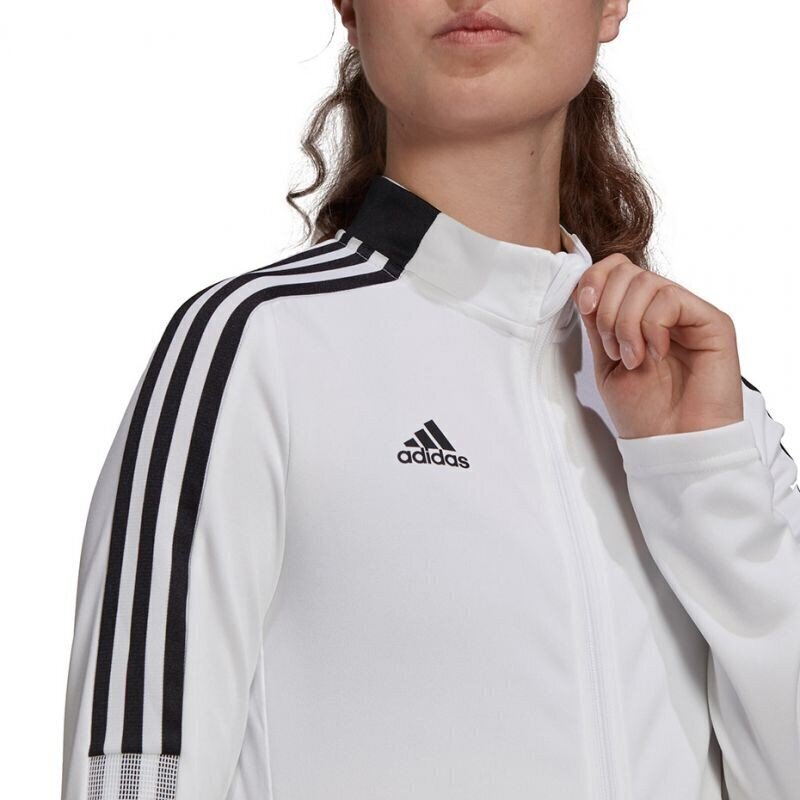 Sieviešu džemperis Adidas Tiro 21 Track W GM7302, balts cena un informācija | Jakas sievietēm | 220.lv