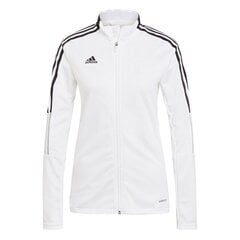 Джемпер женский Adidas Tiro 21 Track W GM7302, белый цена и информация | Женские толстовки | 220.lv