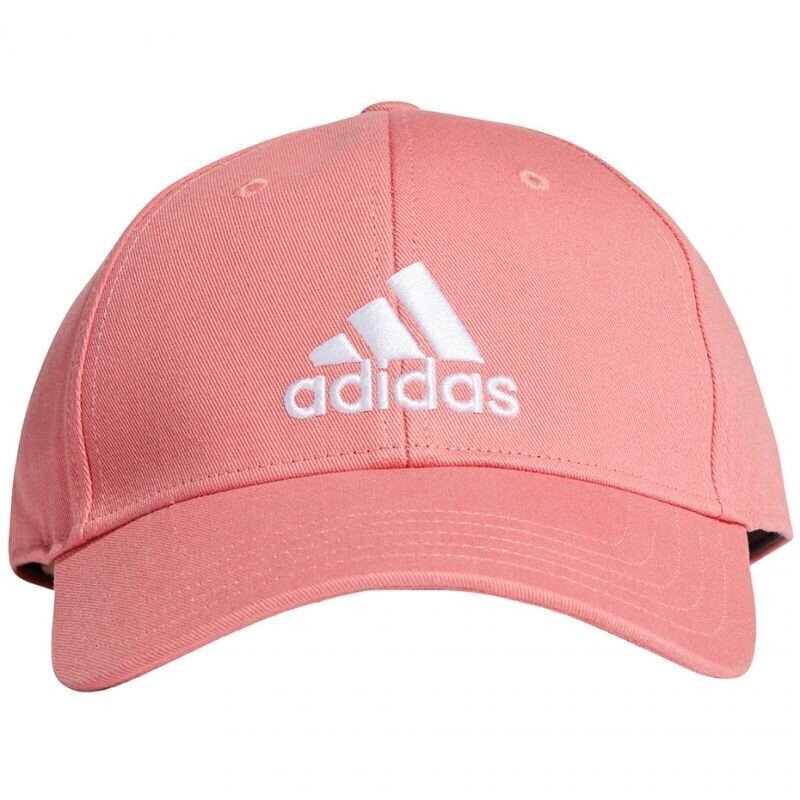 Adidas Cepures Ar Nagu Bball Cap Cot Pink cena un informācija | Sieviešu cepures | 220.lv