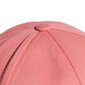 Adidas Cepures Ar Nagu Bball Cap Cot Pink цена и информация | Sieviešu cepures | 220.lv