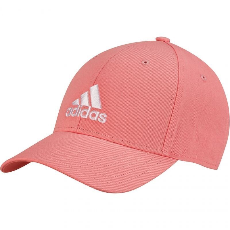 Adidas Cepures Ar Nagu Bball Cap Cot Pink цена и информация | Sieviešu cepures | 220.lv