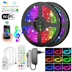 LED lentes komplekts RiXME RGB 10m (2x5m) цена и информация | Светодиодные ленты | 220.lv