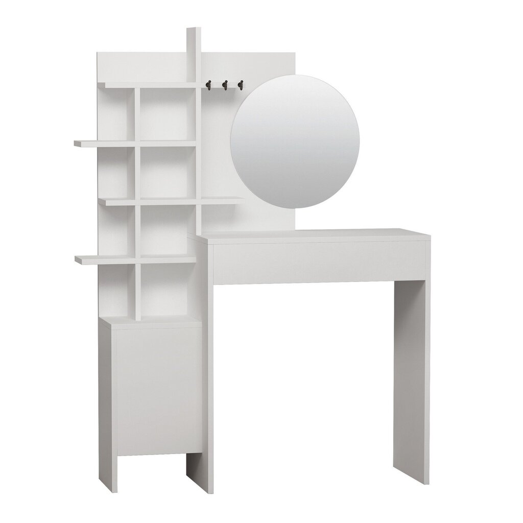 Kosmētiskais galdiņš Kalune Design 4301, balts cena un informācija | Kosmētikas galdiņi | 220.lv