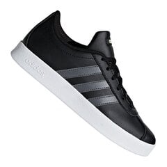 Полукеды для детей, Adidas VL Court 2.0 Jr F36381 черные цена и информация | Детская спортивная обувь | 220.lv