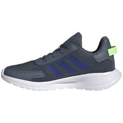 Krosenes bērniem čības Adidas Tensaur Run Jr. FV9444 pelēki / zili цена и информация | Детская спортивная обувь | 220.lv