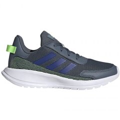 Krosenes bērniem čības Adidas Tensaur Run Jr. FV9444 pelēki / zili цена и информация | Детская спортивная обувь | 220.lv