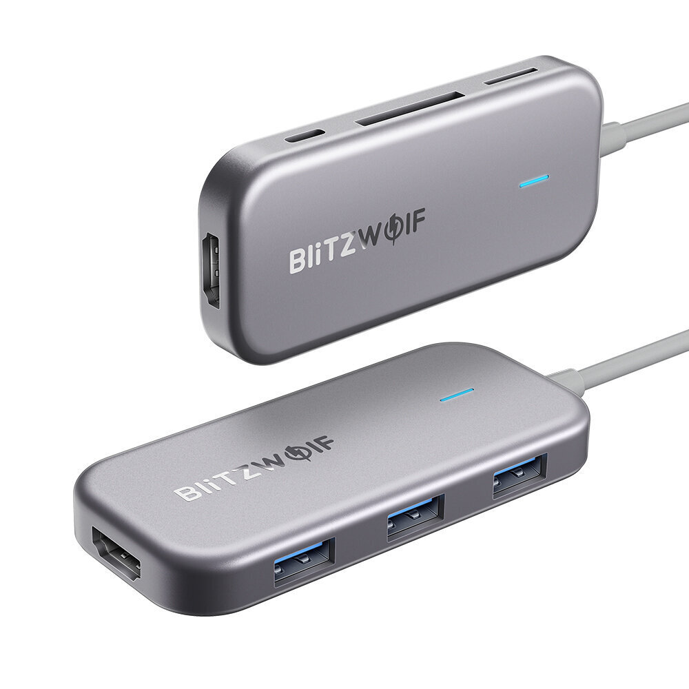 BlitzWolf BW-TH5 cena un informācija | Adapteri un USB centrmezgli | 220.lv