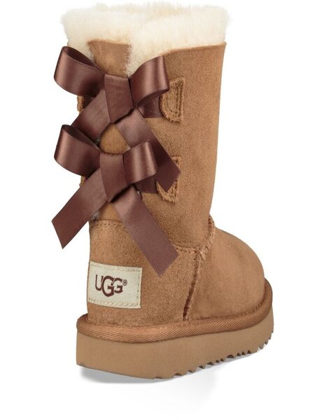 Bērnu zābaki UGG Bailey Bow II Kids 1017394KCHE, brūni cena | 220.lv