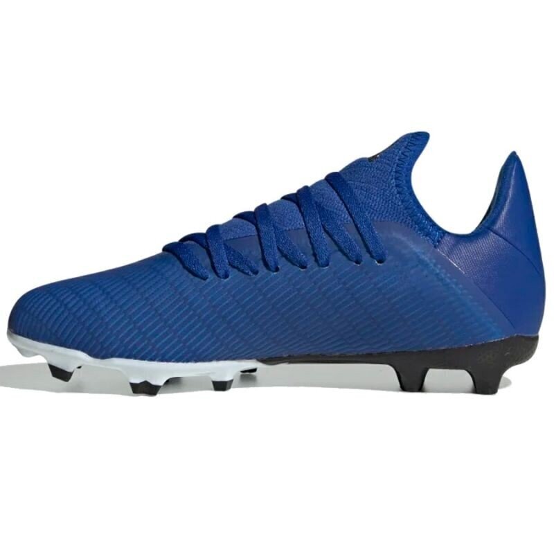 Futbola apavi Adidas X 19.3 FG J EG7152, zili цена и информация | Futbola apavi | 220.lv