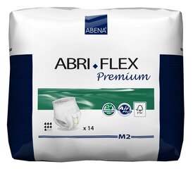 Подгузники - трусики для взрослых Abena Abri-Flex M2 Premium Dual Core 14 шт. цена и информация | Mедицинский уход | 220.lv