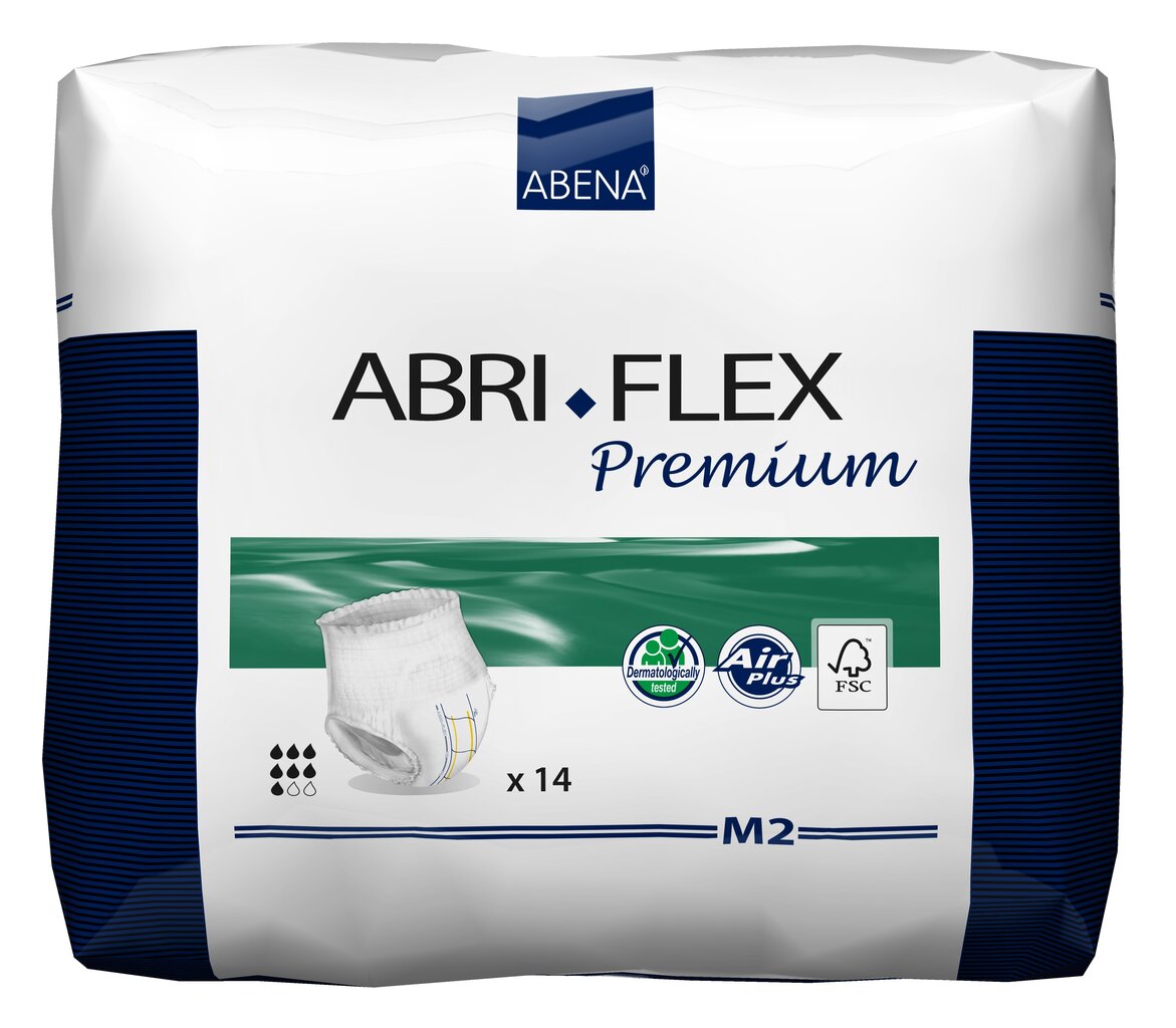 Autiņbiksītes pieaugušajiem - biksītes Abena Abri -Flex M2 Premium Dual Core 14 gab. цена и информация | Medicīniskā aprūpe | 220.lv