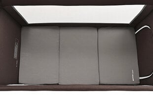 Saliekams matracis Britton Lagom, tumši pelēks 60 x120 cm cena un informācija | Manēžas | 220.lv