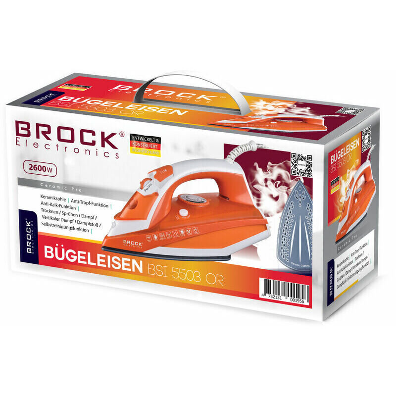 Brock BSI 5503 OR cena un informācija | Gludekļi | 220.lv