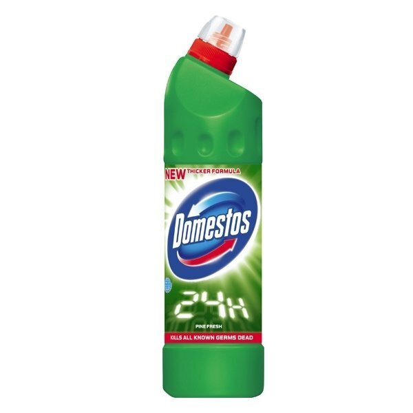 Tualetes tīrīšanas līdzeklis DOMESTOS Pine fresh, 750 ml cena un informācija | Tīrīšanas līdzekļi | 220.lv