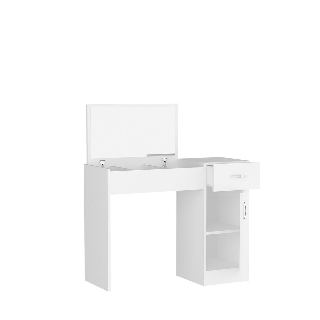Kosmētiskais galdiņš Kalune Design 2201, balts cena un informācija | Kosmētikas galdiņi | 220.lv