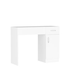 Косметический столик Kalune Design 2201, белый цена и информация | Туалетные столики | 220.lv