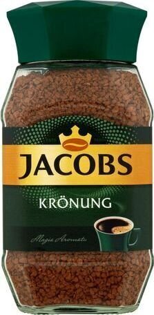 Šķīstošā kafija Jacobs Kronung, 200 g cena un informācija | Kafija, kakao | 220.lv