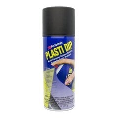 Pīlinga krāsa Plasti Dip melns matēts, 325 ml aerosolā cena un informācija | Auto ķīmija | 220.lv